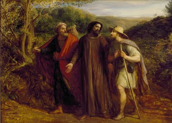 Apparition du Christ aux deux disciples en route pour Emmaüs, 1835